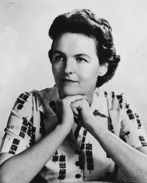 Jessica Mitford, 1963. Photo via Getty Images.